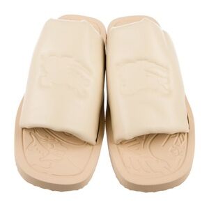 Burberry leather Slides